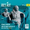RESKIT RSF32-0072 Female driver for US NAVY A/S32A-49 Deck Tractor (scene 1) (1 pcs) (3D Printed) (1/32)